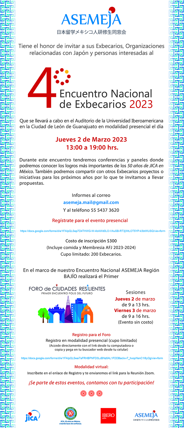 4o Encuentro Nacional de Exbecarios